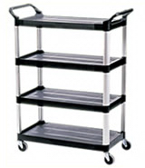 View: Rubbermaid Xtra 4096 4 Shelf Cart